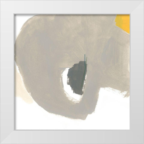 Tilt VI White Modern Wood Framed Art Print by Vess, June Erica