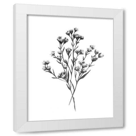 Wild Thistle Bundle I White Modern Wood Framed Art Print by Scarvey, Emma