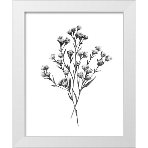 Wild Thistle Bundle I White Modern Wood Framed Art Print by Scarvey, Emma