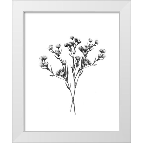 Wild Thistle Bundle II White Modern Wood Framed Art Print by Scarvey, Emma