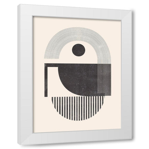 Unknown Space I White Modern Wood Framed Art Print by Wang, Melissa
