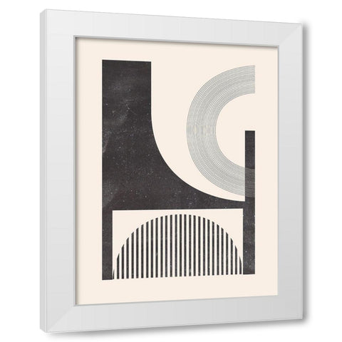 Unknown Space II White Modern Wood Framed Art Print by Wang, Melissa