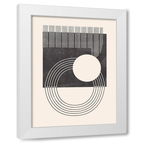 Unknown Space III White Modern Wood Framed Art Print by Wang, Melissa