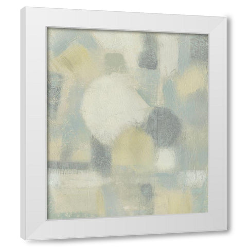 Almost Contained III White Modern Wood Framed Art Print by OToole, Tim