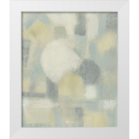 Almost Contained III White Modern Wood Framed Art Print by OToole, Tim