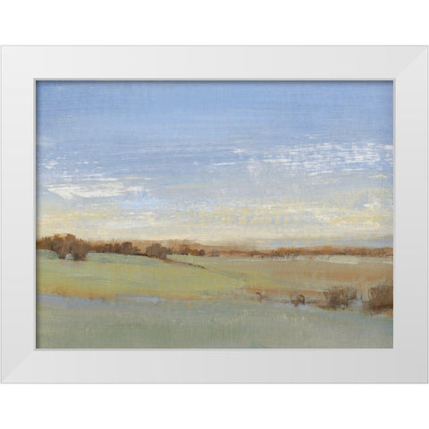 Soft Afternoon II White Modern Wood Framed Art Print by OToole, Tim