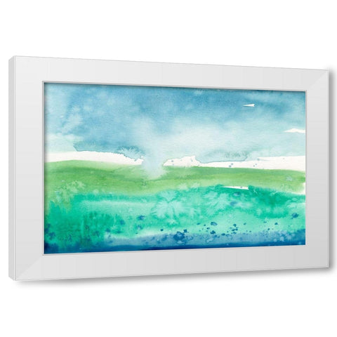 Go Lightly I White Modern Wood Framed Art Print by Ludwig, Alicia