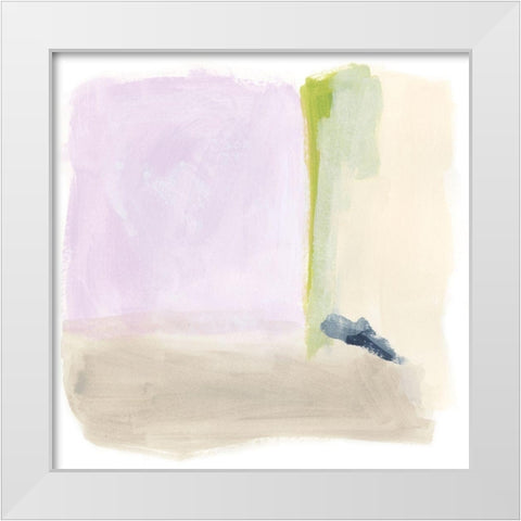 Fielding III White Modern Wood Framed Art Print by Vess, June Erica
