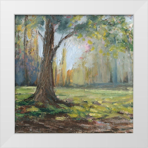 Custom Path to the Tree I White Modern Wood Framed Art Print by Iafrate, Sandra