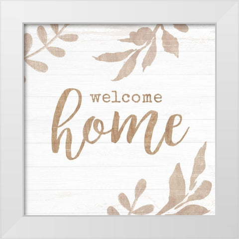 Shiplap Sentiment I White Modern Wood Framed Art Print by Borges, Victoria