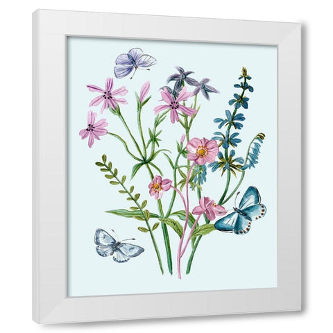 Wildflowers Arrangements IV White Modern Wood Framed Art Print by Wang, Melissa