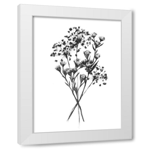 Wild Roadside Bouquet I White Modern Wood Framed Art Print by Scarvey, Emma