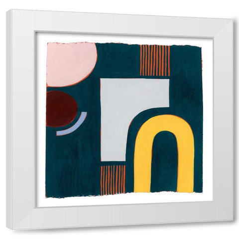 Bewildered II White Modern Wood Framed Art Print by Popp, Grace