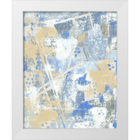 Circuit I White Modern Wood Framed Art Print by OToole, Tim