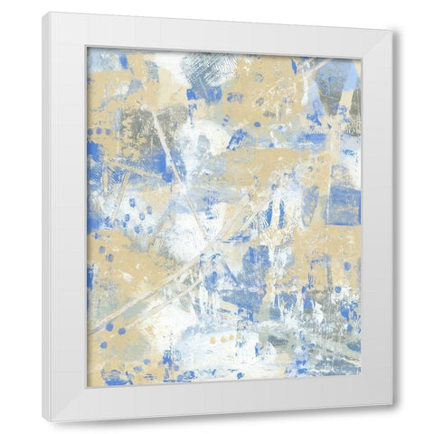 Circuit II White Modern Wood Framed Art Print by OToole, Tim