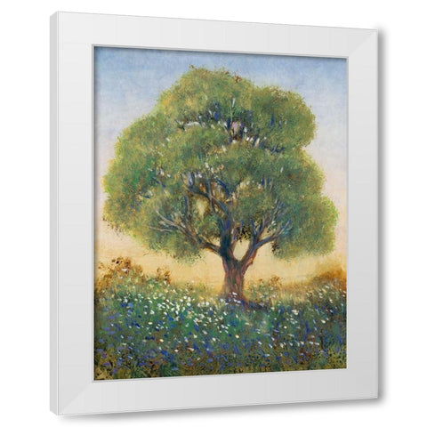 Standing in the Field I White Modern Wood Framed Art Print by OToole, Tim