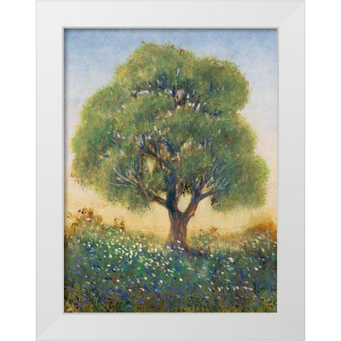 Standing in the Field I White Modern Wood Framed Art Print by OToole, Tim