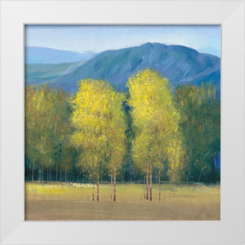 Shaft of Light II White Modern Wood Framed Art Print by OToole, Tim