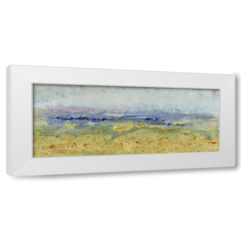 Open Terrain I White Modern Wood Framed Art Print by OToole, Tim