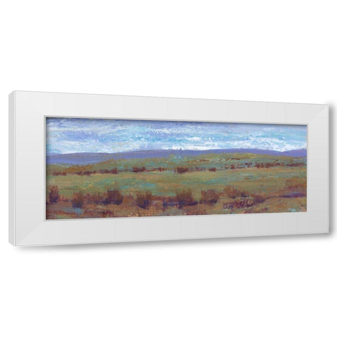 Open Land I White Modern Wood Framed Art Print by OToole, Tim
