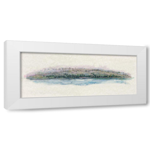 Passing By I White Modern Wood Framed Art Print by OToole, Tim