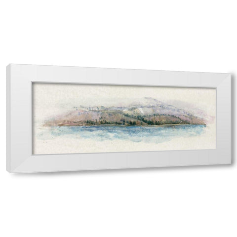 Passing By II White Modern Wood Framed Art Print by OToole, Tim