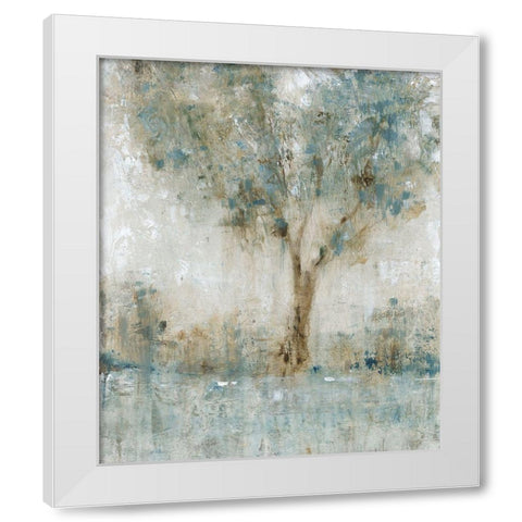 Morning Glow I White Modern Wood Framed Art Print by OToole, Tim