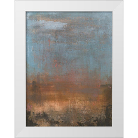 Nogales I White Modern Wood Framed Art Print by Green, Jacob