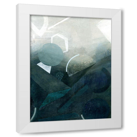 Bathing Beams II White Modern Wood Framed Art Print by Popp, Grace