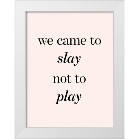 Womxn III White Modern Wood Framed Art Print by Hambly, Anna