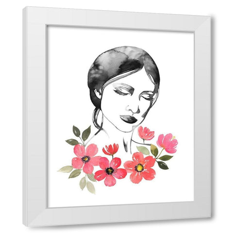 Daydreamer I White Modern Wood Framed Art Print by Popp, Grace