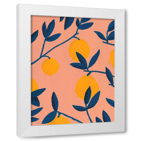 Sunlit Grove I White Modern Wood Framed Art Print by Green, Jacob