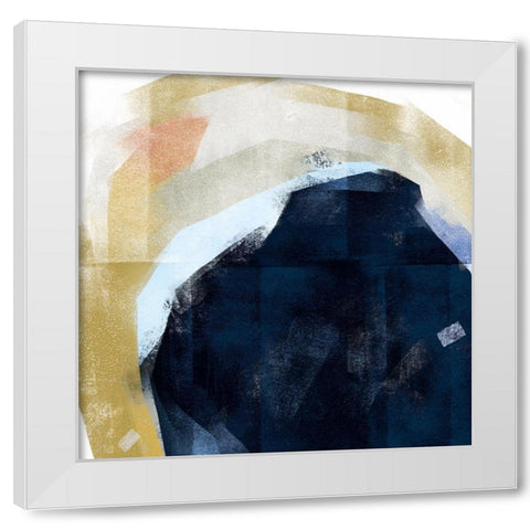 Splunking II White Modern Wood Framed Art Print by Scarvey, Emma