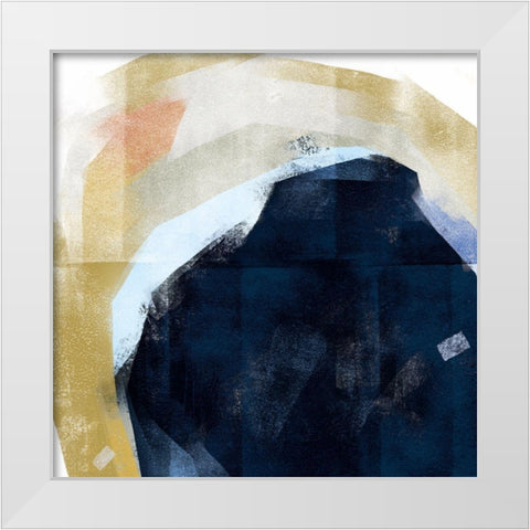 Splunking II White Modern Wood Framed Art Print by Scarvey, Emma