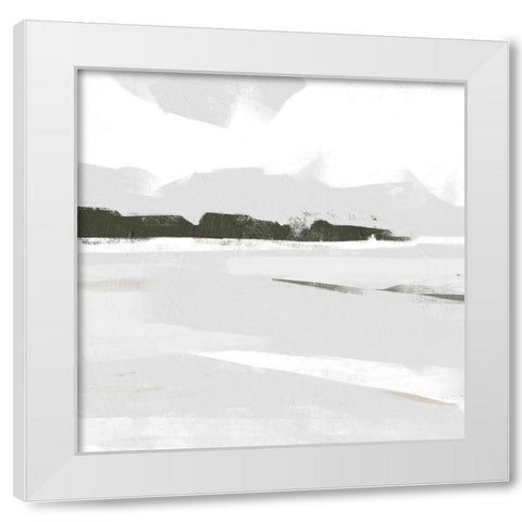 Coastal Haze II White Modern Wood Framed Art Print by Scarvey, Emma