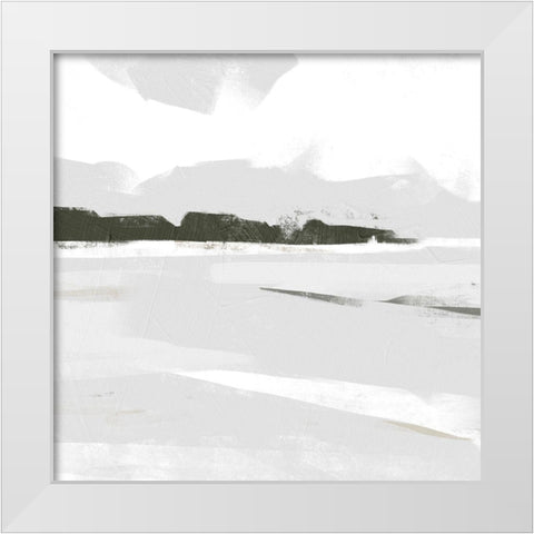 Coastal Haze II White Modern Wood Framed Art Print by Scarvey, Emma