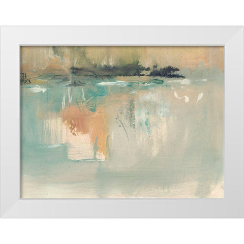 Deep Emotions II White Modern Wood Framed Art Print by Combs, Joyce