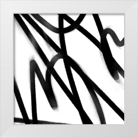 Disarray II White Modern Wood Framed Art Print by Scarvey, Emma