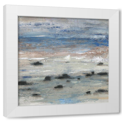 Tempest of the Sea II White Modern Wood Framed Art Print by OToole, Tim