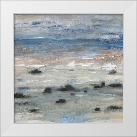 Tempest of the Sea II White Modern Wood Framed Art Print by OToole, Tim