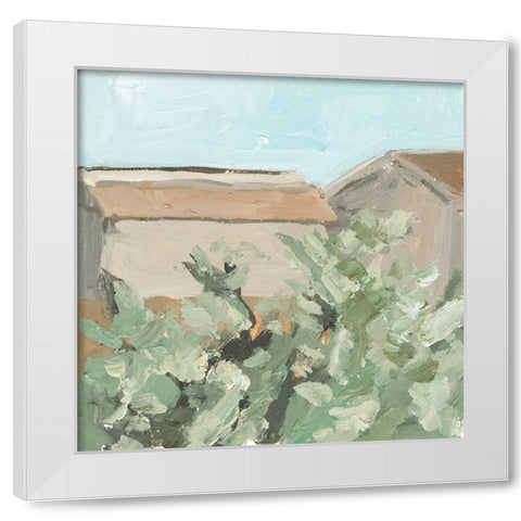 On the Way Home I White Modern Wood Framed Art Print by Wang, Melissa