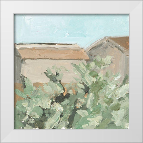 On the Way Home I White Modern Wood Framed Art Print by Wang, Melissa