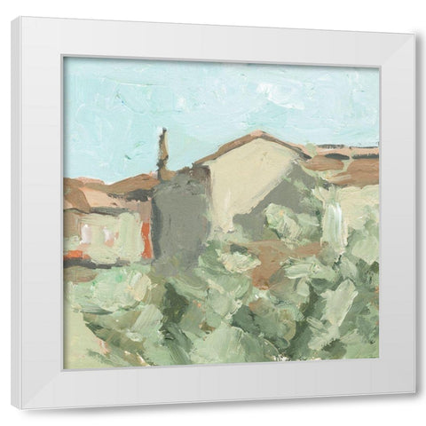 On the Way Home II White Modern Wood Framed Art Print by Wang, Melissa