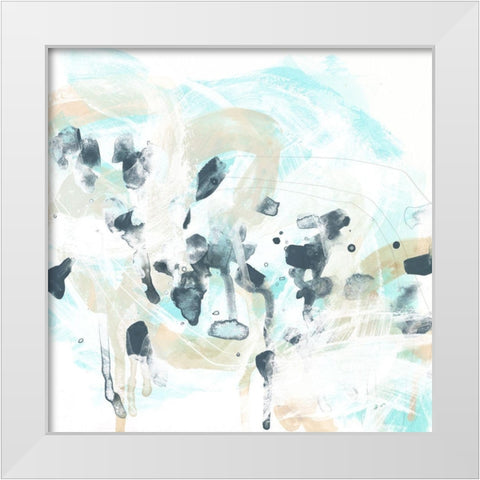 Nautilus Dreams I White Modern Wood Framed Art Print by Vess, June Erica