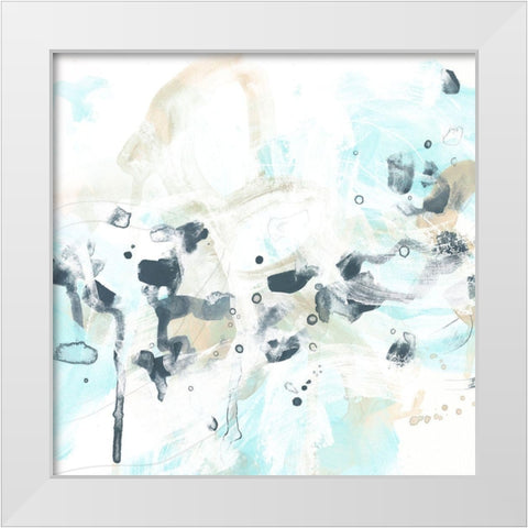 Nautilus Dreams II White Modern Wood Framed Art Print by Vess, June Erica