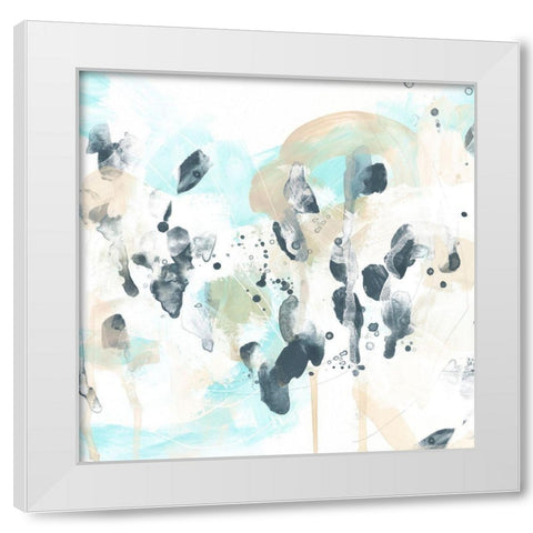 Nautilus Dreams III White Modern Wood Framed Art Print by Vess, June Erica