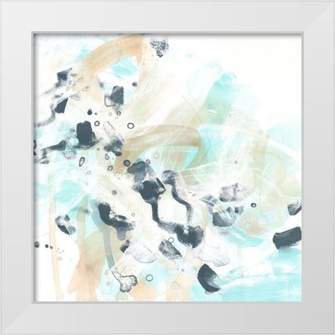 Nautilus Dreams IV White Modern Wood Framed Art Print by Vess, June Erica