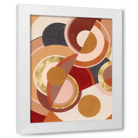 Tectonic Earth I White Modern Wood Framed Art Print by Popp, Grace