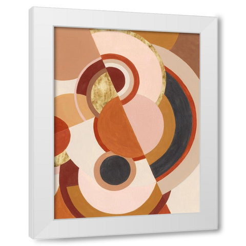 Tectonic Earth II White Modern Wood Framed Art Print by Popp, Grace