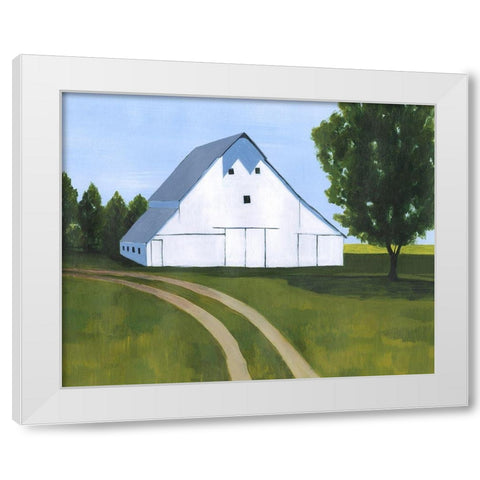 Sunbathed Stead I White Modern Wood Framed Art Print by Popp, Grace